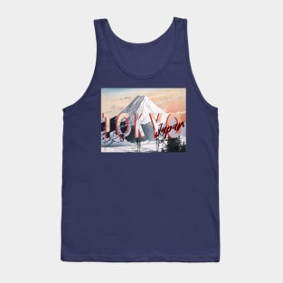 Tokyo Japan Mt Fuji Graphic Tank Top